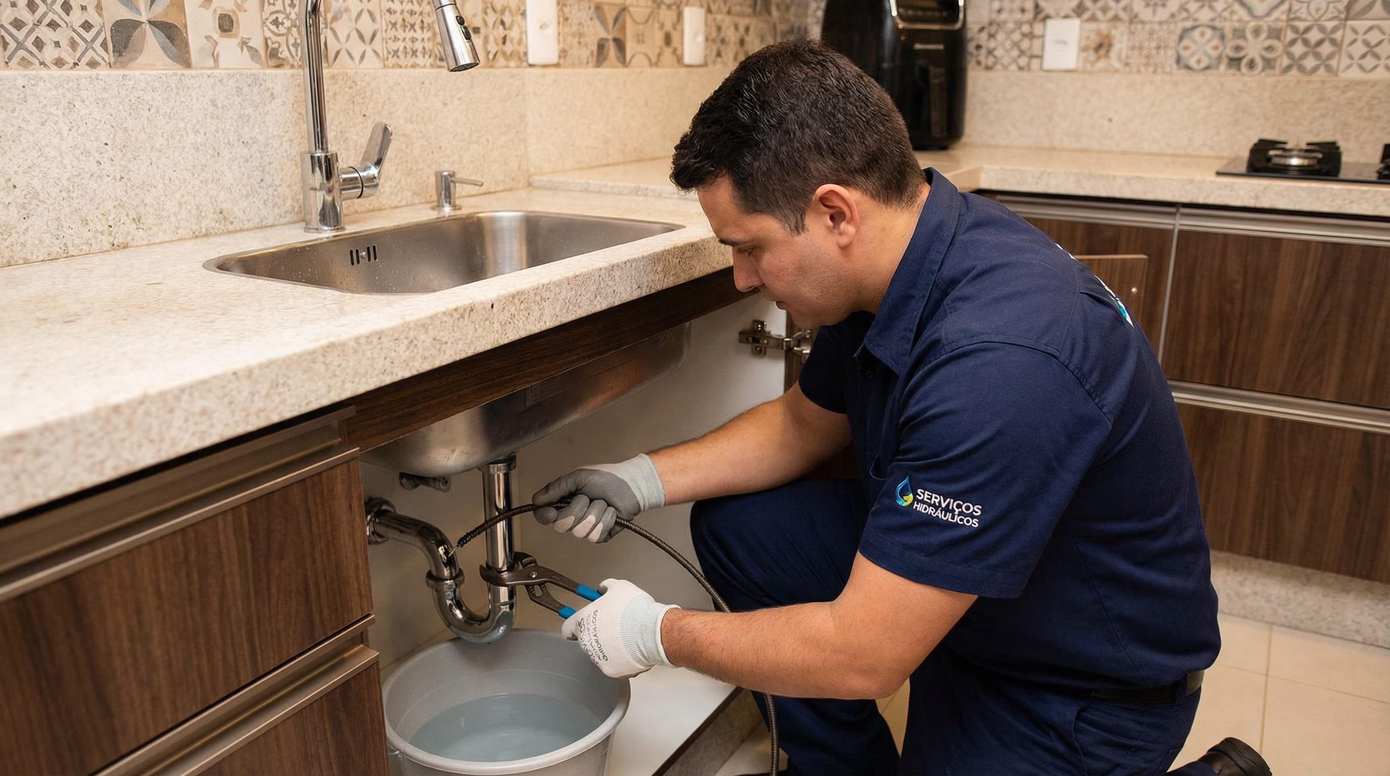 Desentupimento de Pia em Campinas